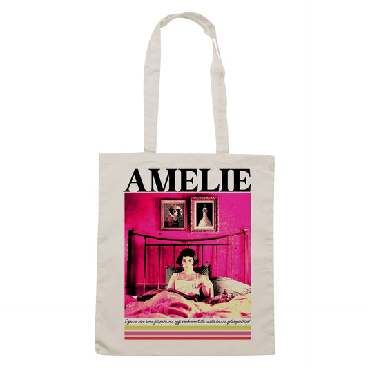 SHOPPER AMELIE film cult oggi sembrano tutte uscite da una fotocopiatrice Sabbia #chooseurcolor