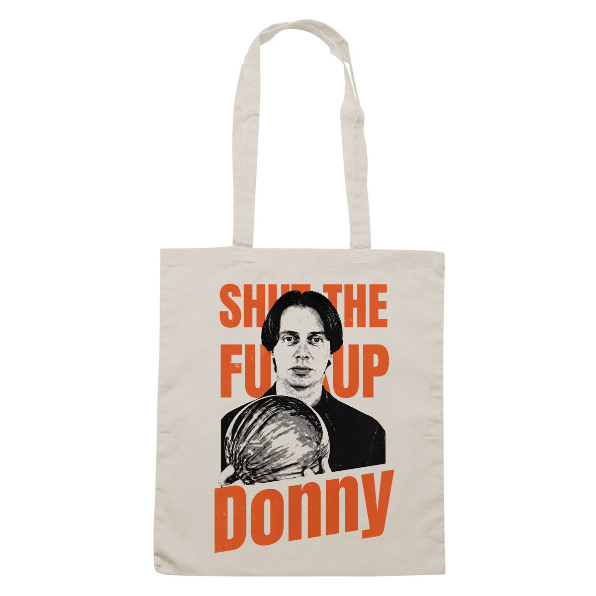 SHOPPER DONNY SHUT THE FXXKUP Big Lebowski Sabbia M [IMGKEY:SAN:M:1]