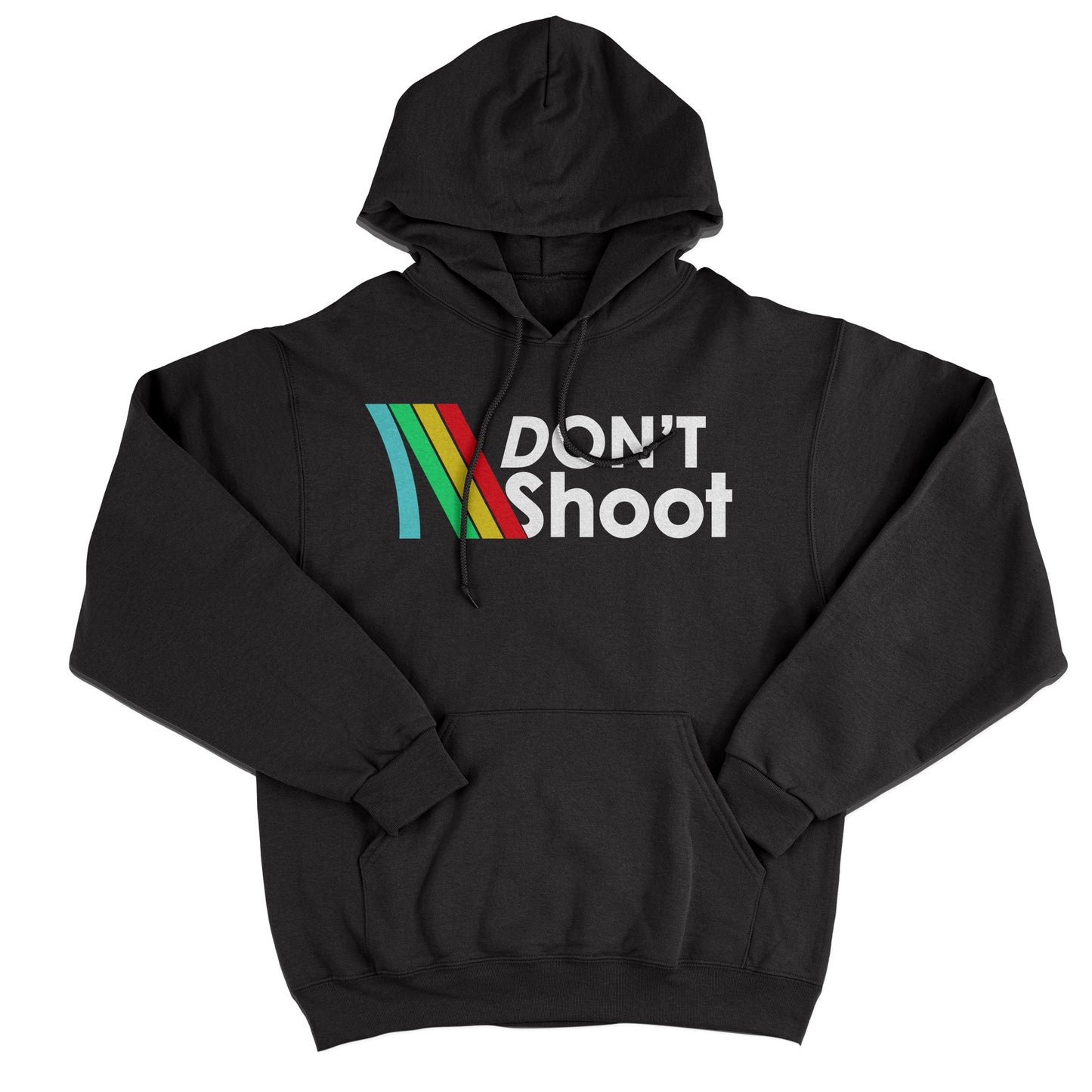 FELPA CAPPUCCIO DON'T SHOOT arc riders gioco dell'anno nerd gaming Nera #chooseurcolor