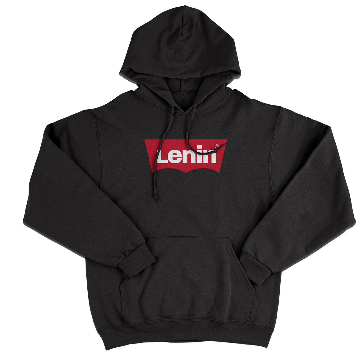 FELPA CAPPUCCIO CUC Lenin like jeans comunismo Nera M [IMGKEY:BLA:M:1]