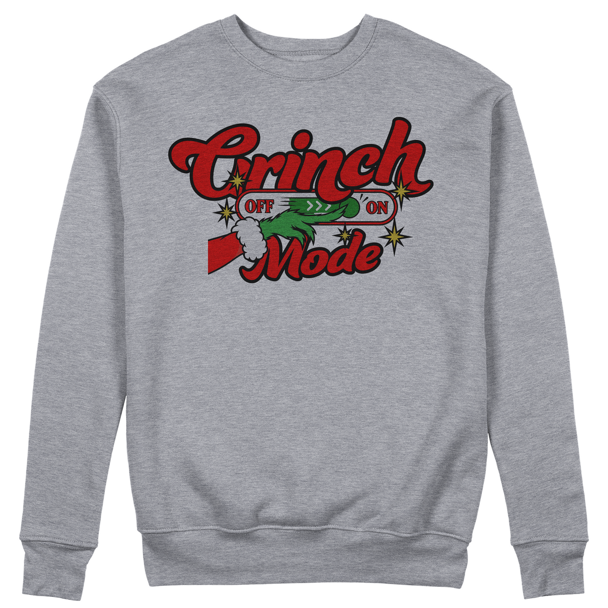 FELPA GIROCOLLO CUC Natale Xmas Regalo natalizio Grigio M [IMGKEY:GRE:M:1]