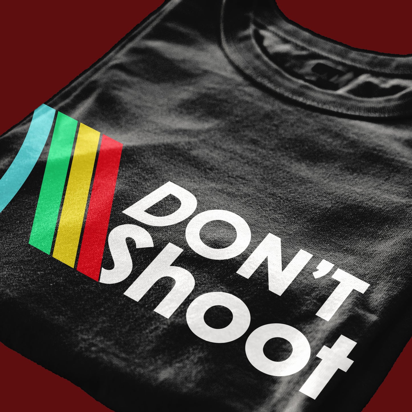 T-SHIRT DON'T SHOOT arc raiders gioco dell'anno nerd gaming Nera #chooseurcolor
