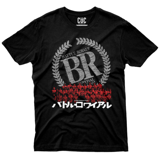 T-SHIRT BATTLE ROYALE japan cult movie film Nera #chooseurcolor