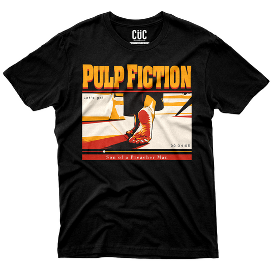 T-SHIRT MIA FEET pulp fiction tarantino #chooseurcolor