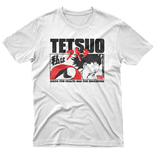 T-SHIRT CUC Io Sono Tetsuo Anime Manga Cult Pop colture Cyberpunk Akira Bianca M [IMGKEY:WHI:M:1]