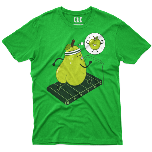T-SHIRT CUC PERA FITNESS prova costume divertente IRI M [IMGKEY:IRI:M:1]