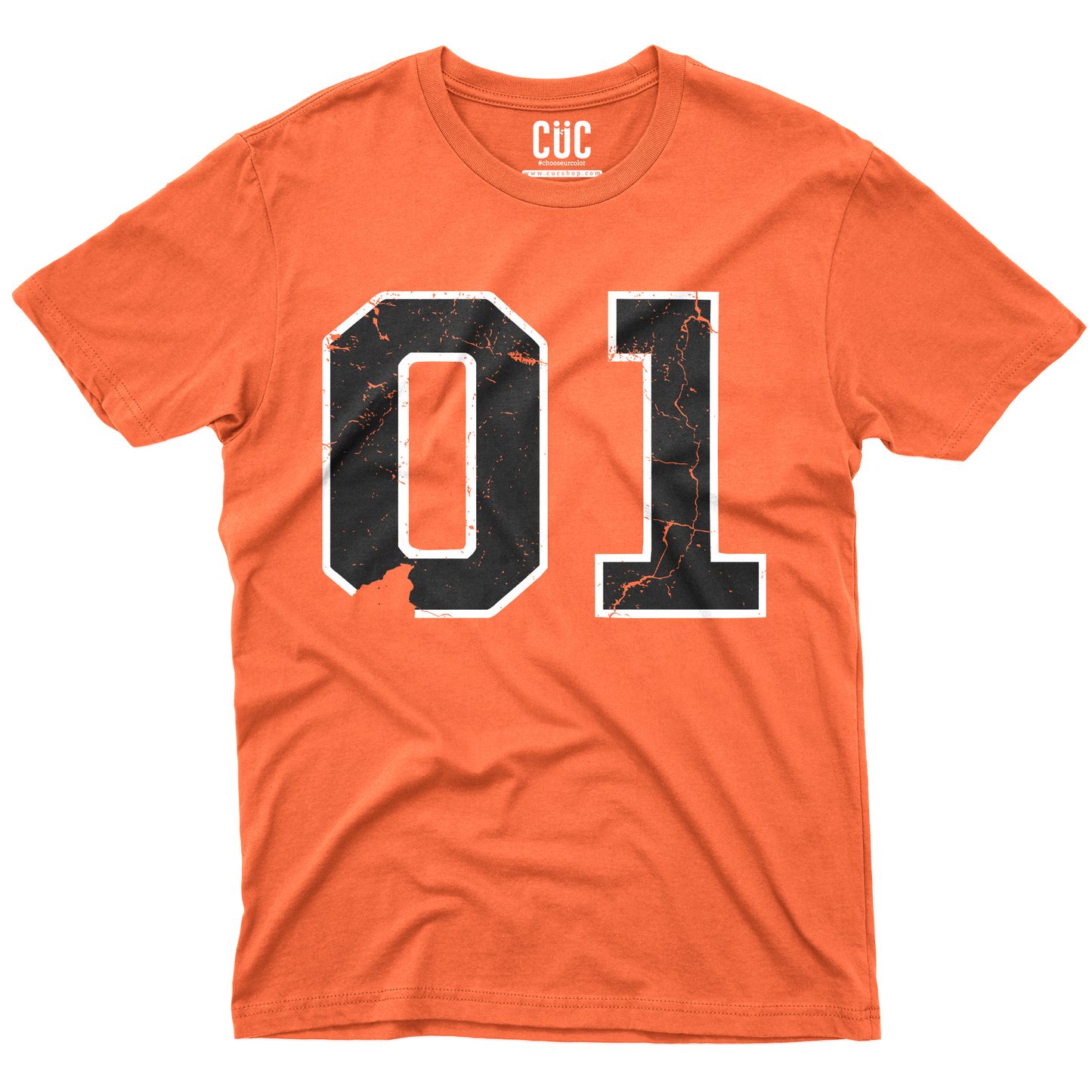T-SHIRT CUC Generale Lee 01 hazzard Arancione M [IMGKEY:ORA:M:1]