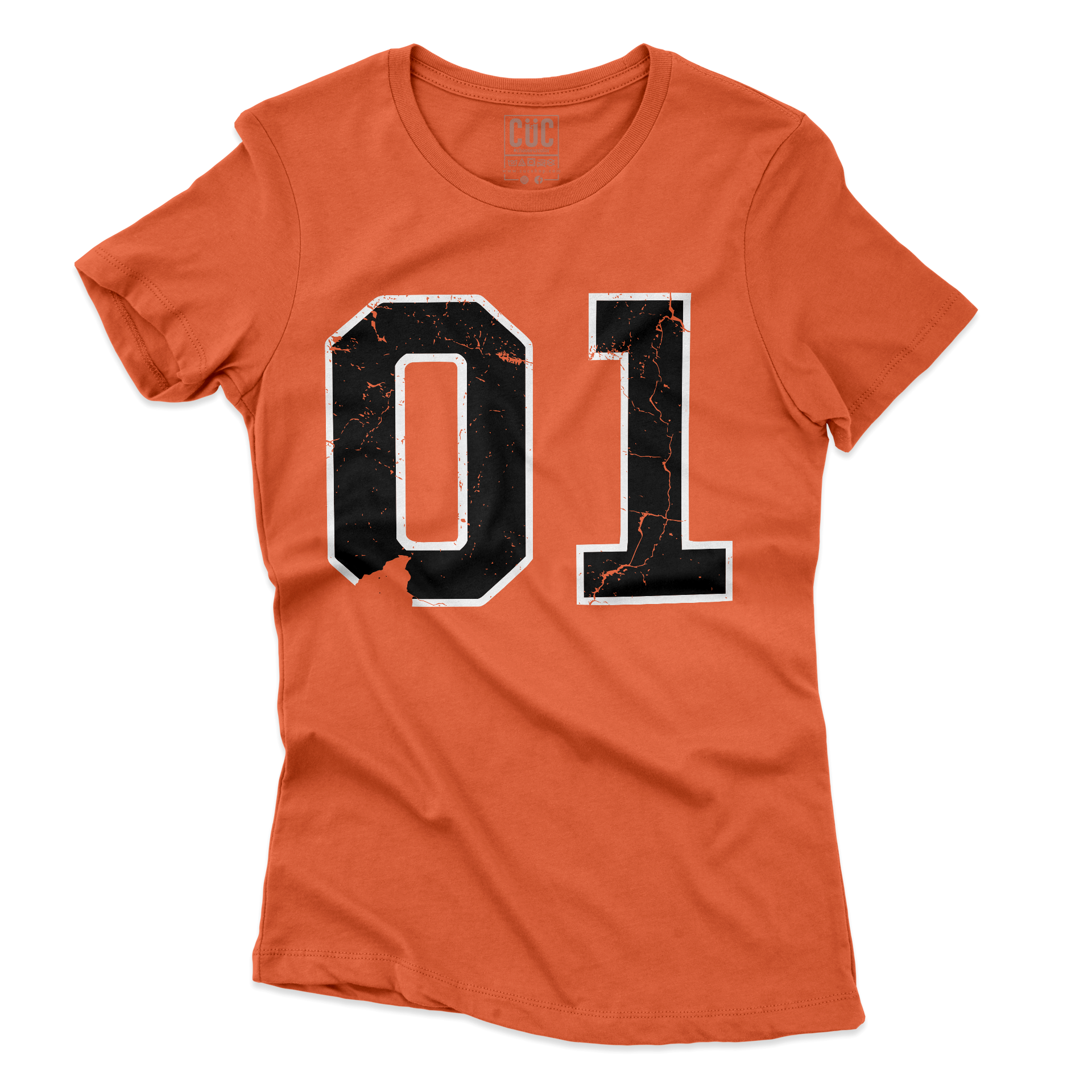 T-SHIRT CUC Generale Lee 01 hazzard Arancione W [IMGKEY:ORA:W:3]