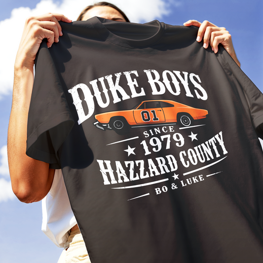 T-SHIRT CUC DUKE BOYS bo & Luke Generale Lee Marrone M [IMGKEY:DAC:M:2]