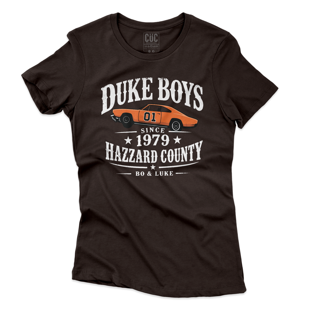 T-SHIRT CUC DUKE BOYS bo & Luke Generale Lee Marrone W [IMGKEY:DAC:W:3]