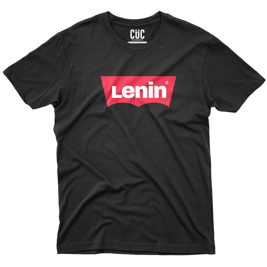 T-SHIRT CUC Lenin like jeans comunismo Nera M [IMGKEY:BLA:M:1]