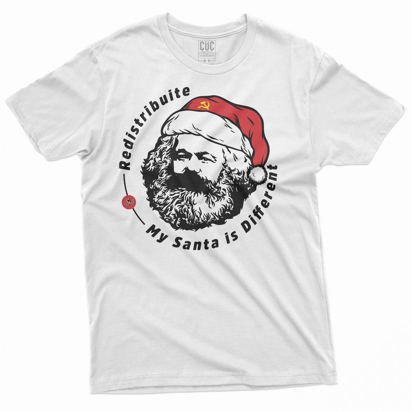 CUC T-Shirt Merry Xmarx Il Mio babbo natale è differente #chooseurcolor