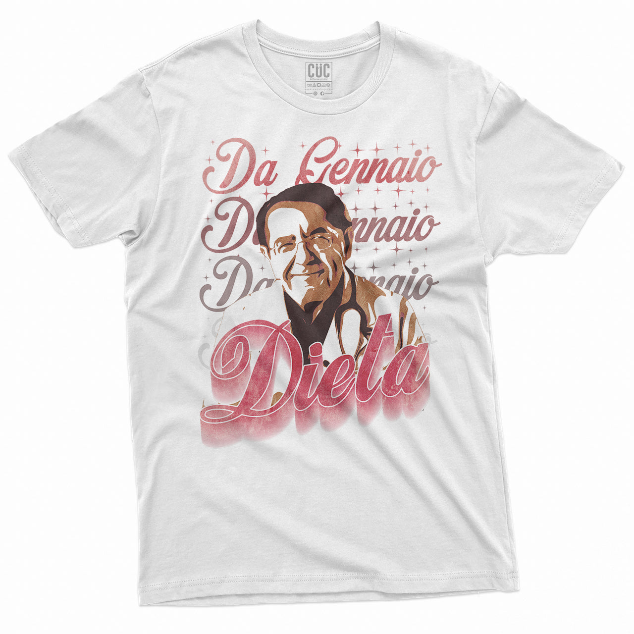 CUC T-Shirt Da Gennaio Dieta - Dr Nozzy - Maglietta divertente Diet  #chooseurcolor