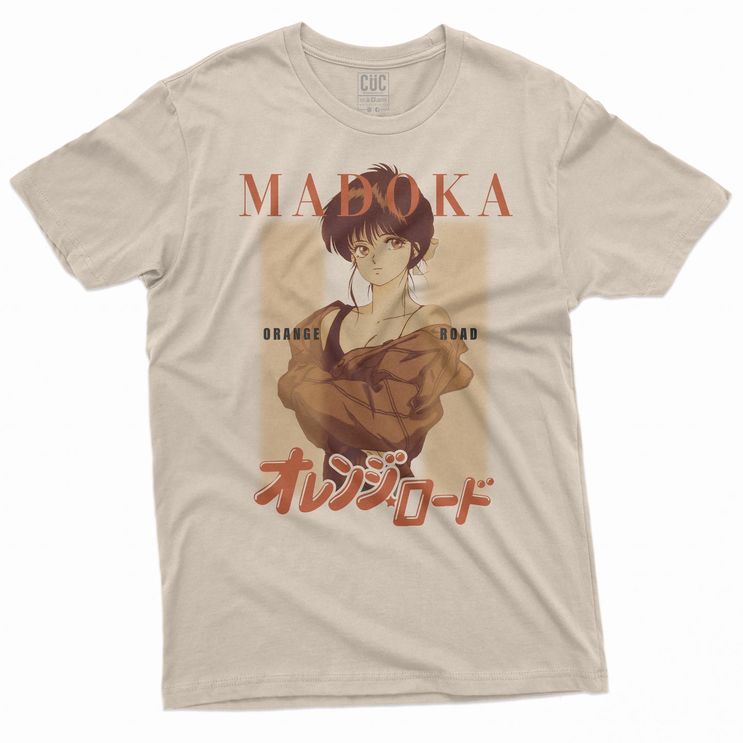 CUC T-Shirt Madoka Fashion - Orange Road - Cartoon anni 90   #chooseurcolor