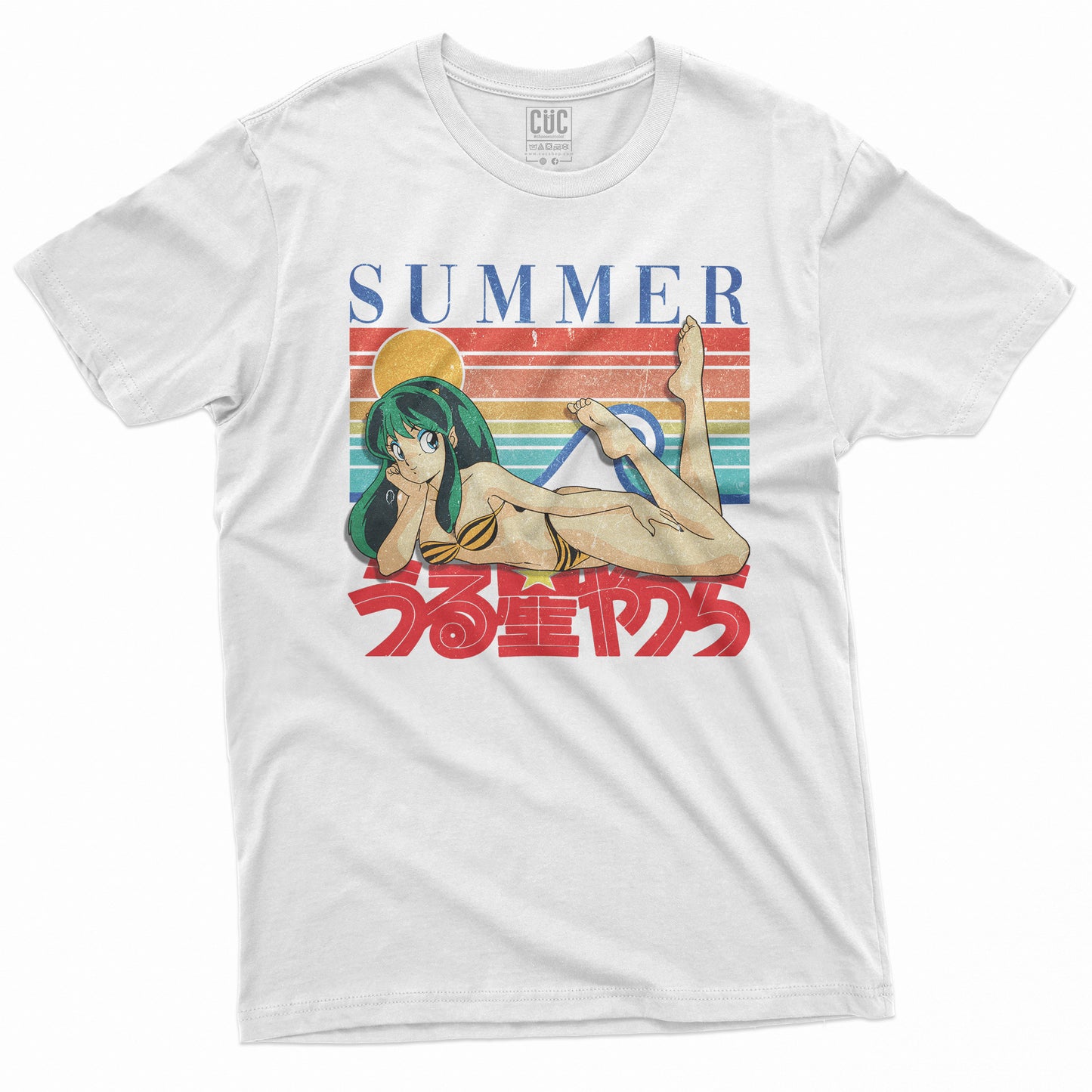 CUC T-Shirt SUMMER LAMU - anime - Cartoon anni 90   #chooseurcolor