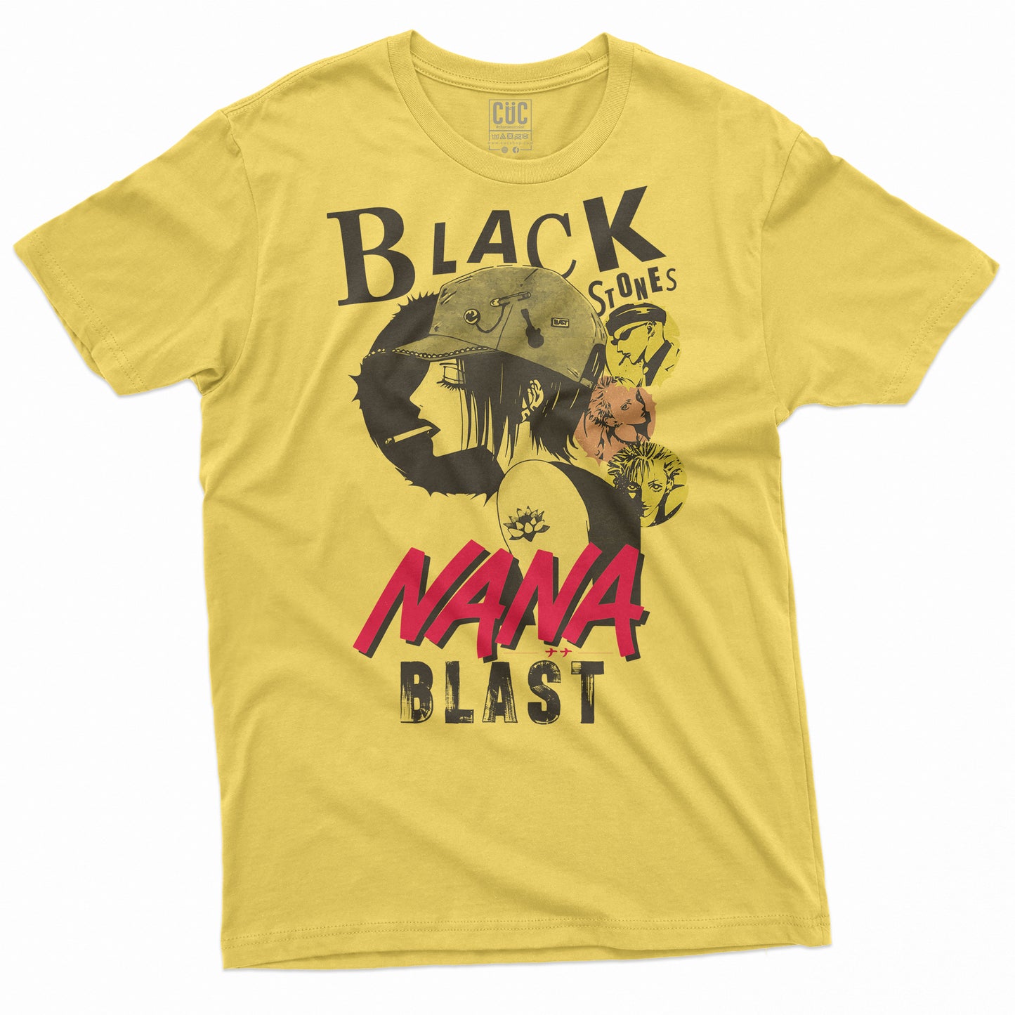 T-Shirt THE BLACK STONE NANA - Manga cult - Anime - blast #chooseurcolor