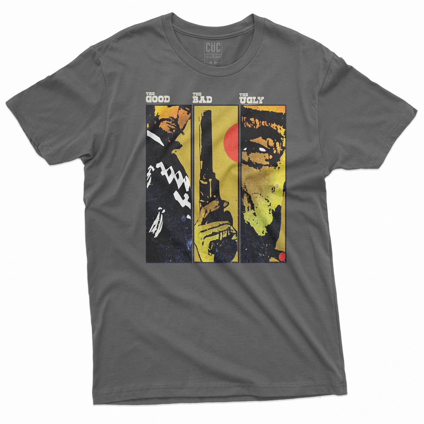 CUC T-Shirt SPAGHETTI WESTERN - Cult movie - il buono il brutto #chooseurcolor