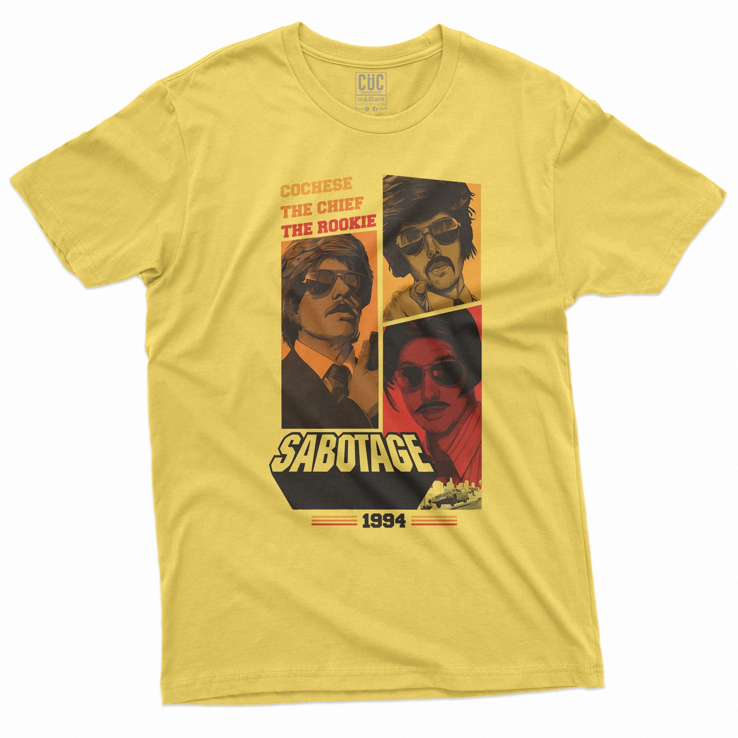 CUC T-Shirt SABOTAGE - hip hop - musica anni 90 #chooseurcolor