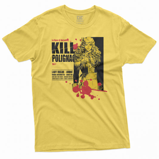 CUC T-Shirt KILL POLIGNAC - crossover Kill Bill Lady OSCAR #chooseurcolor