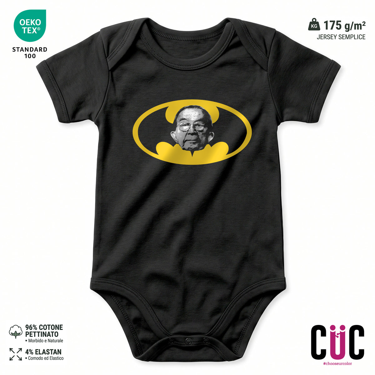 BODY BAMBINO BATMANDREOTTI Nera M [IMGKEY:BLA:M:1]