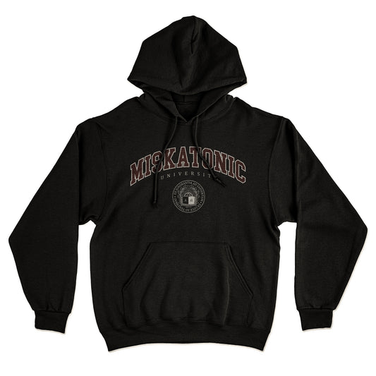 Felpa Cappuccio MISKATONIC - University - Lovecraft #chooseurcolor