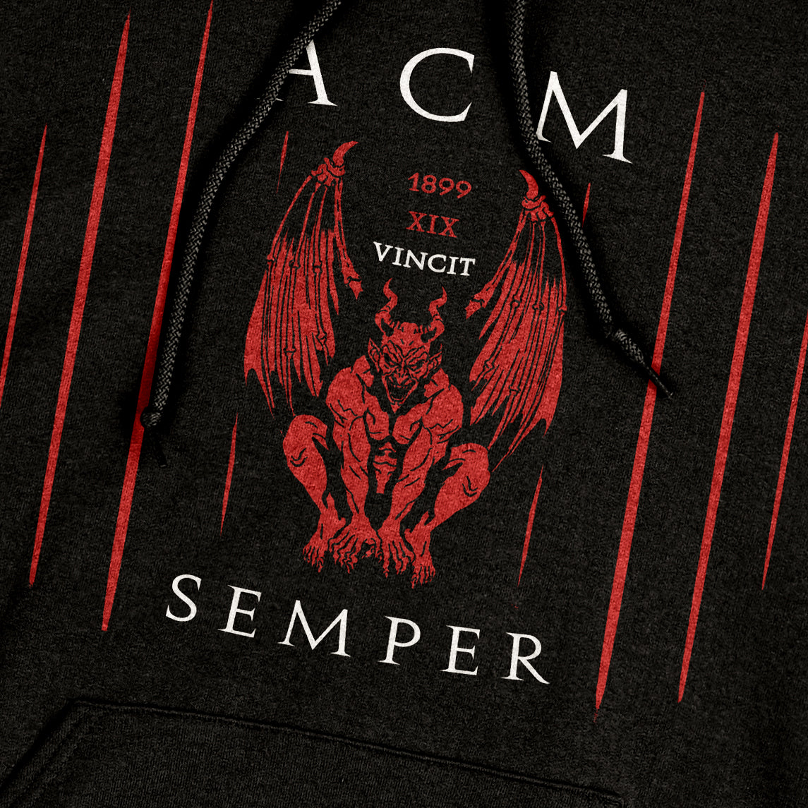 Felpa Cappuccio ACM SEMPER - Sweatshirt - Milan - Calcio #chooseurcolor