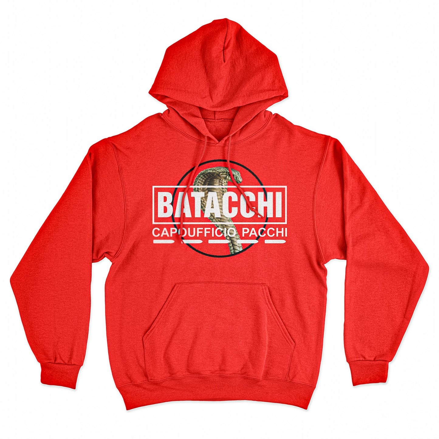 Felpa Cappuccio BATACCHI COBRA - Ufficio pacchi - Cult #chooseurcolor
