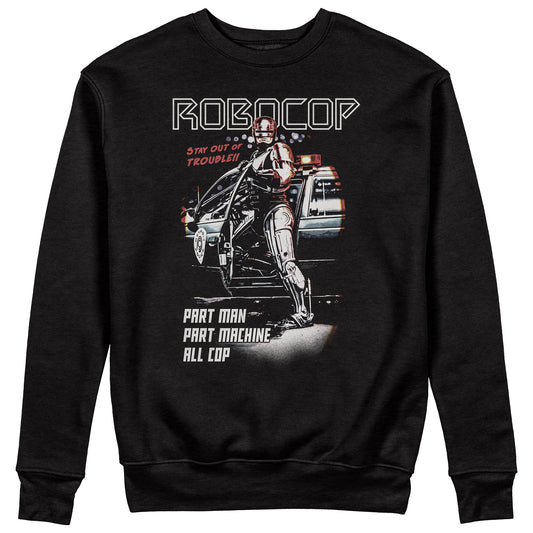 Felpa Girocollo ROBOCOP 1987 - Dark - Cinema #chooseurcolor