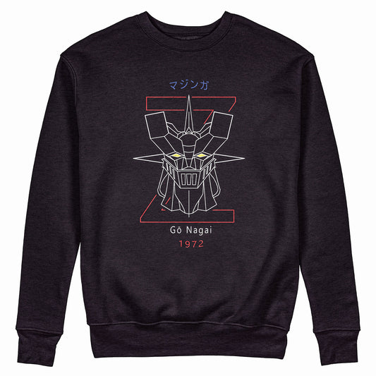 CUC Felpa Girocollo ZETA 1972 - Mazinger - Anime #chooseurcolor