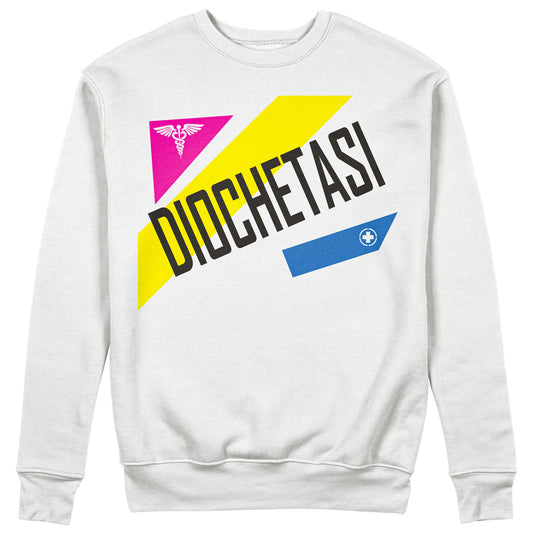Felpa Girocollo Unisex DIOCHETASI - digestioni brutte - Divertente #chooseurcolor
