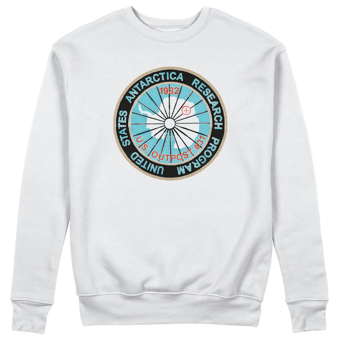 Felpa Girocollo Unisex THE THING ANTARCTICA RESEARCH PROGRAM 82 - Cinema  #chooseurcolor