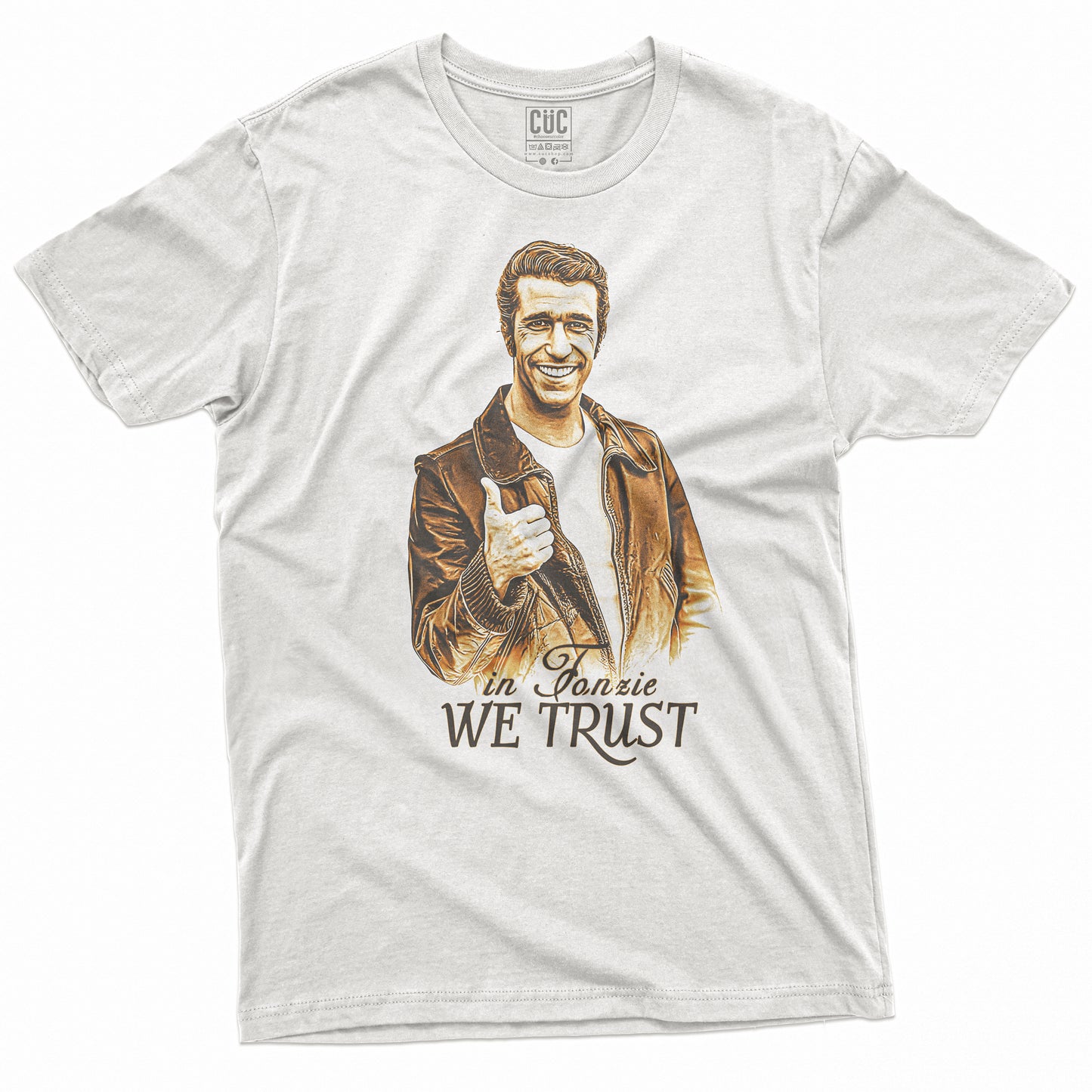 CUC T-Shirt FONZIE - Happy Days - Sitcom   #chooseurcolor