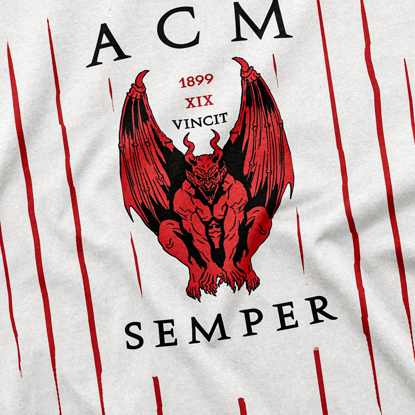 CUC T-Shirt ACM SEMPER White - Milan - Calcio #chooseurcolor