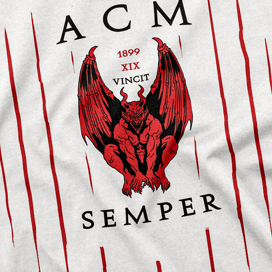 CUC T-Shirt ACM SEMPER White - Milanista - Calcio #chooseurcolor