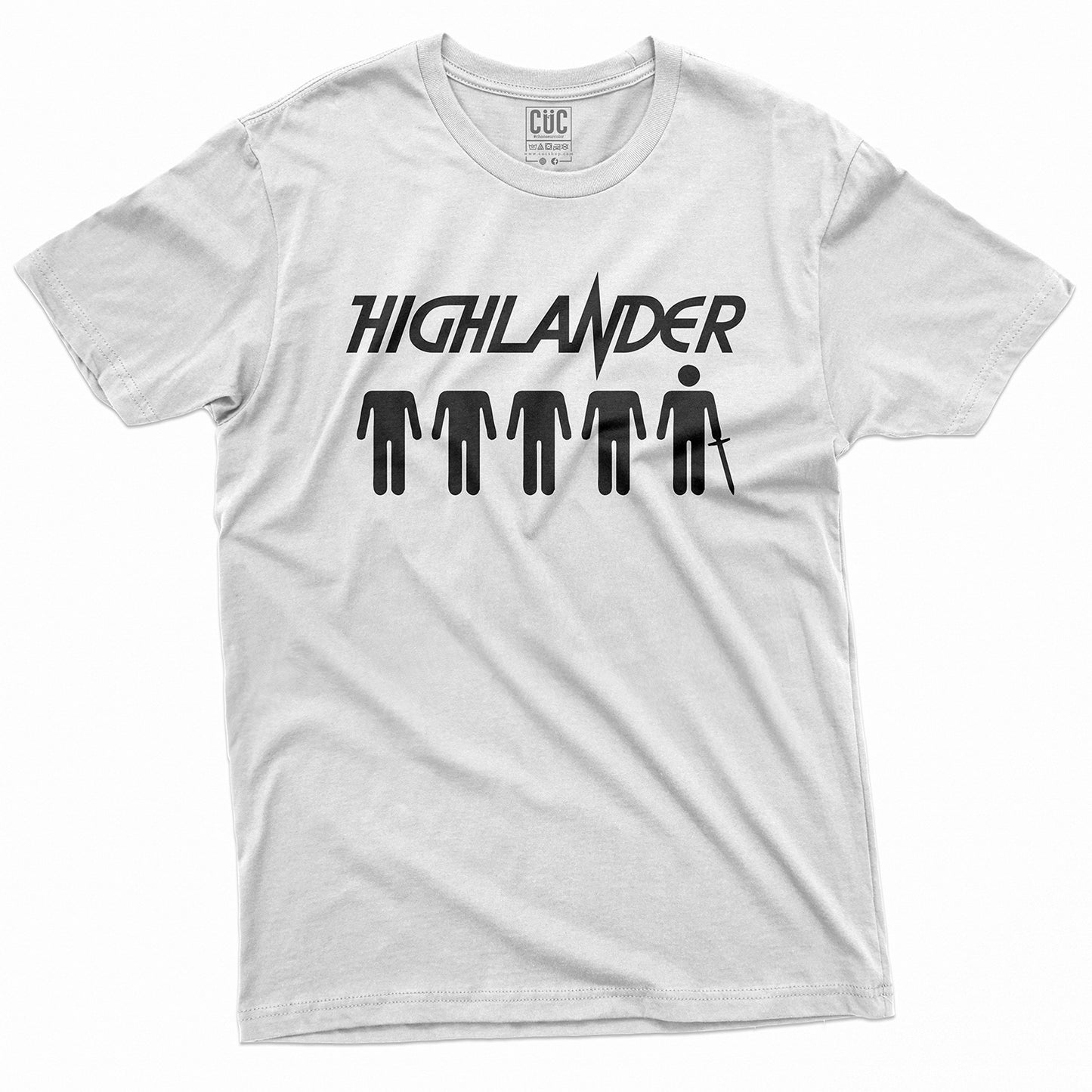 CUC T-Shirt HIGHLANDER - L'Ultimo immortale - 1986  #chooseurcolor