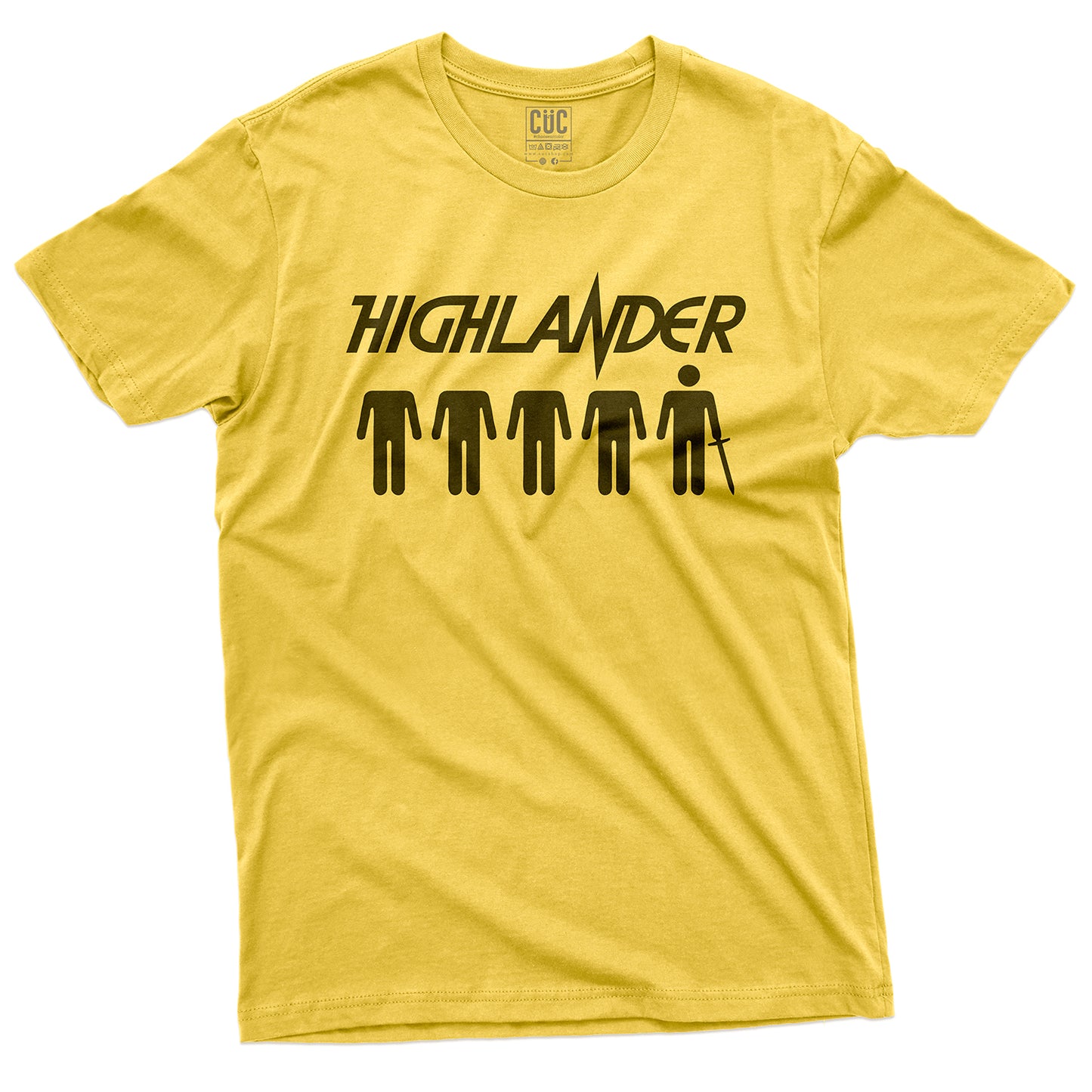 CUC T-Shirt HIGHLANDER - L'Ultimo immortale - 1986  #chooseurcolor