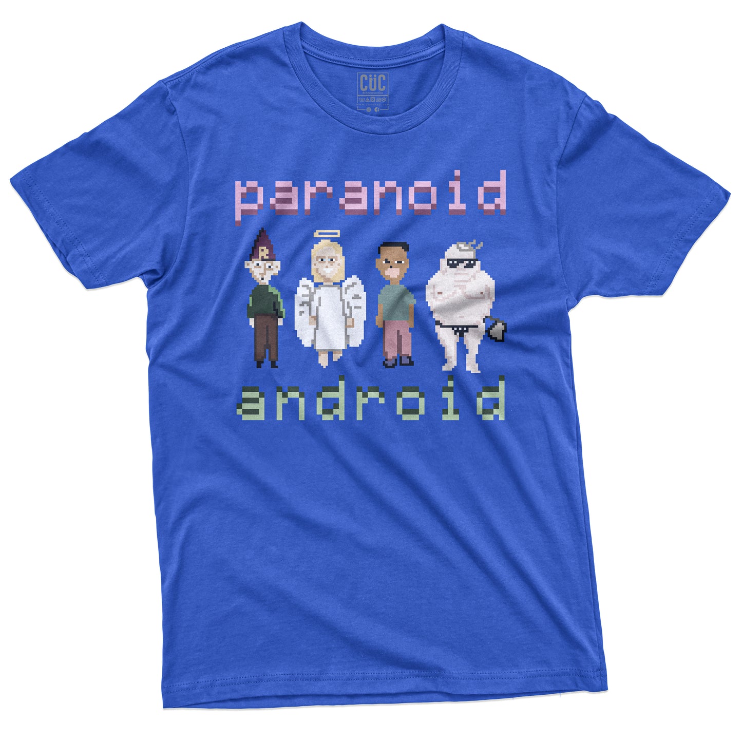 CUC T-Shirt PARANOID 16BIT- Musica  #chooseurcolor