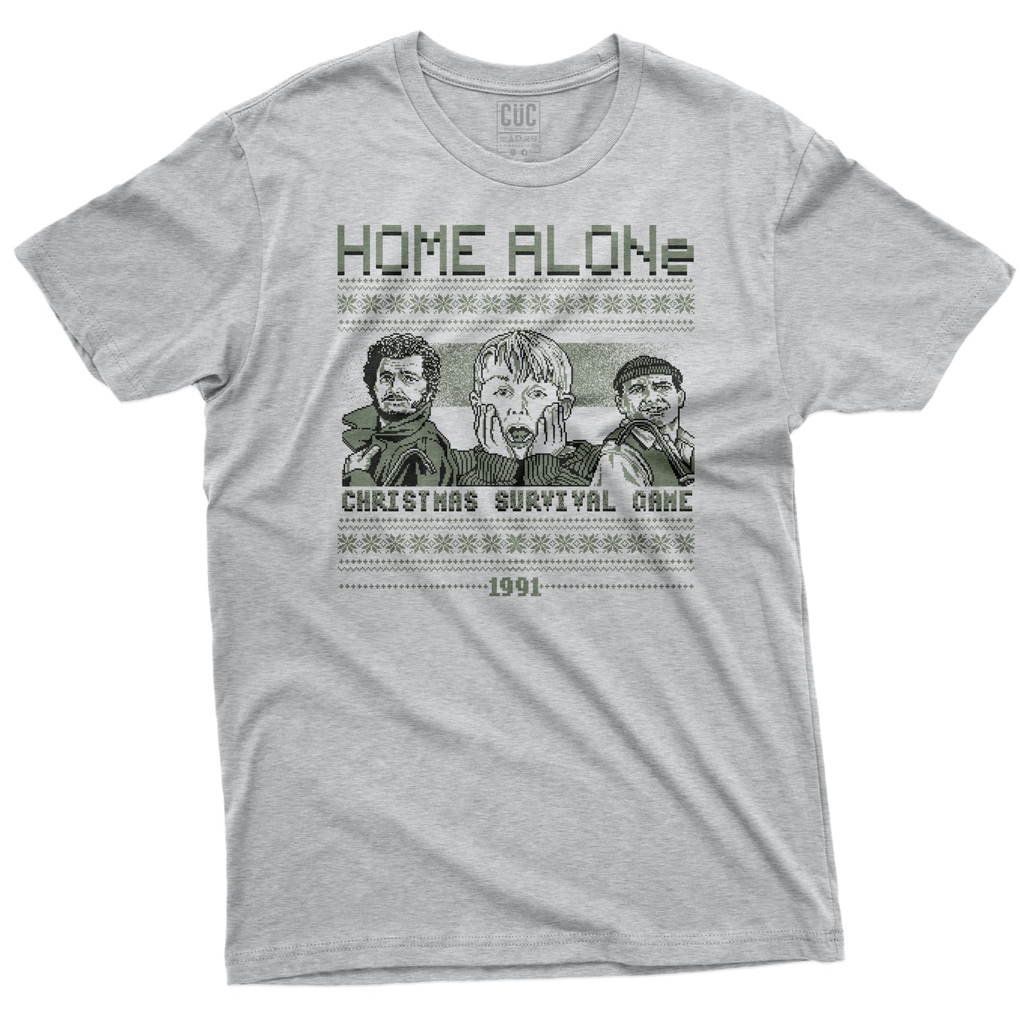 CUC T-Shirt HOME ALONE VG - Retro Games - Natale #chooseurcolor