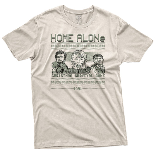 CUC T-Shirt HOME ALONE VG - Retro Games - Natale #chooseurcolor