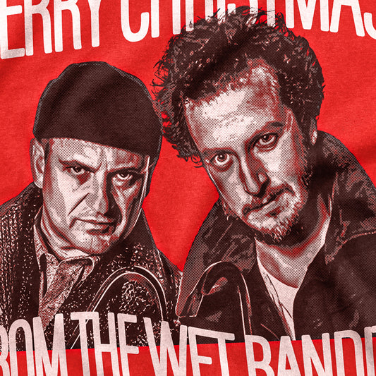 CUC T-Shirt WET BANDITS XMAS - Home Alone - Natale #chooseurcolor