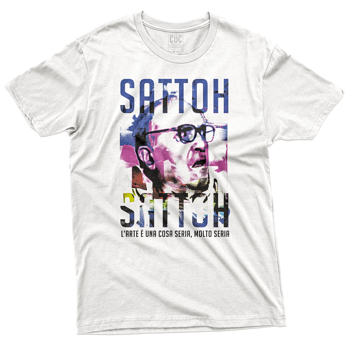 CUC T-Shirt SATTOH - Paniccia - Arte da non prendere sottogamba #chooseurcolor