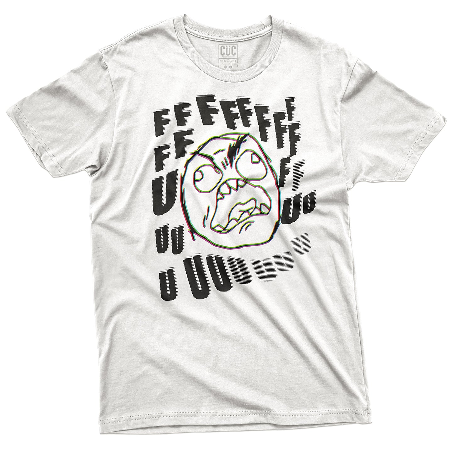 CUC T-Shirt  FUUUUUU - Meme - Divertente  #chooseurcolor