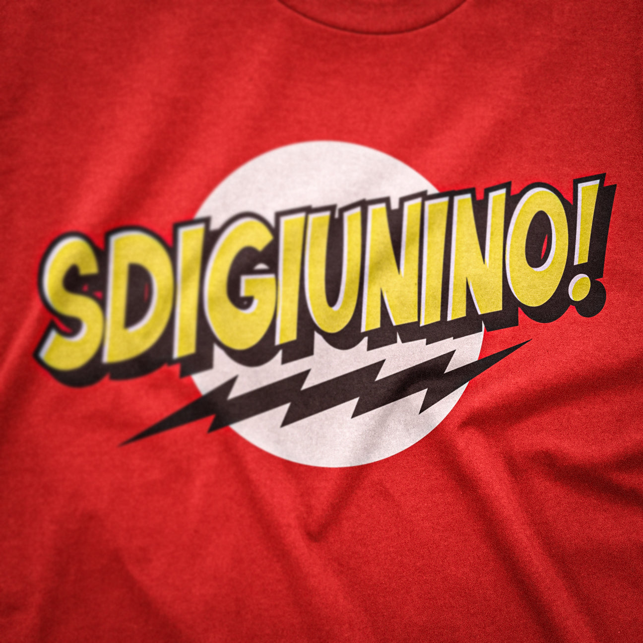 CUC T-Shirt DIGIUNO NO - Spuntini Impegnativi- Divertente #chooseurcolor