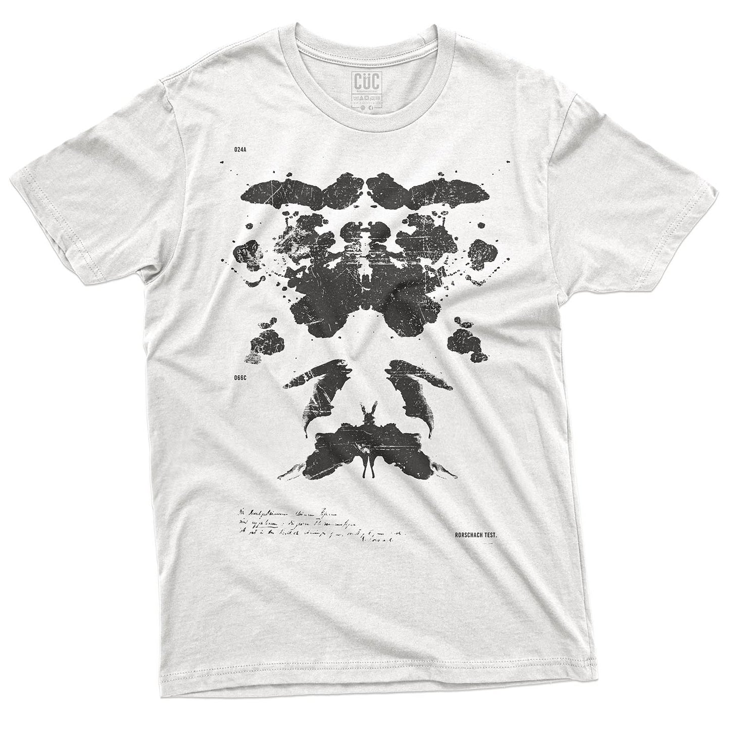 CUC T-Shirt RORSCHACH -  Test psicologico proiettivo  #chooseurcolor