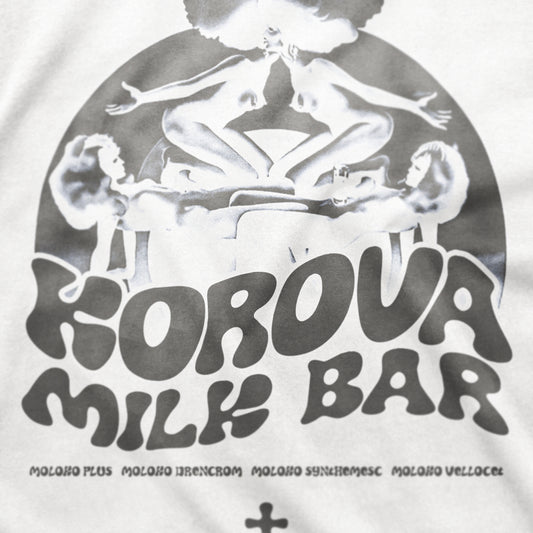 CUC T-Shirt KOROVA MILK BAR - Kubrick - Latte + - Cult Movies #chooseurcolor