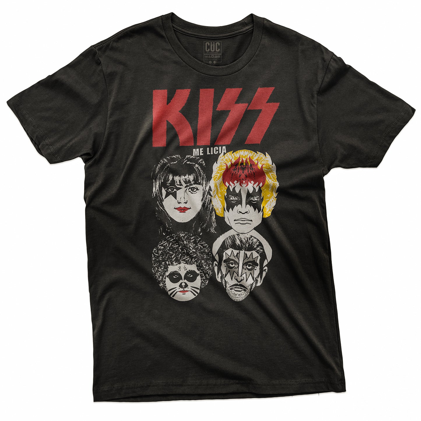 CUC T-Shirt KISS ME LICIA POKER - Anni 80 Crossover - Divertente #chooseurcolor