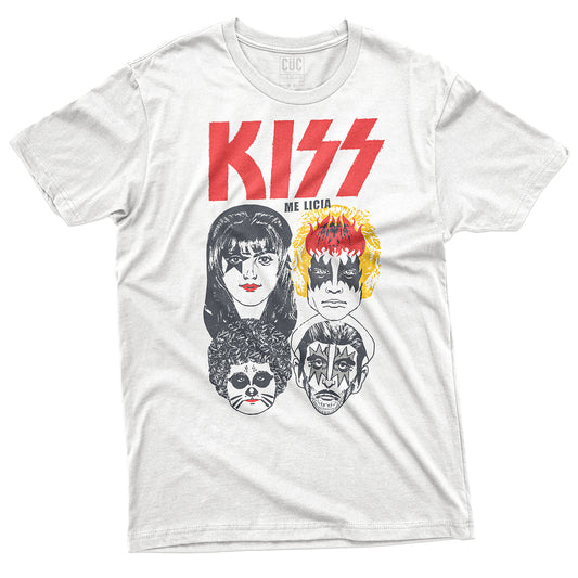 CUC T-Shirt KISS ME LICIA POKER - Anni 80 Crossover - Divertente #chooseurcolor