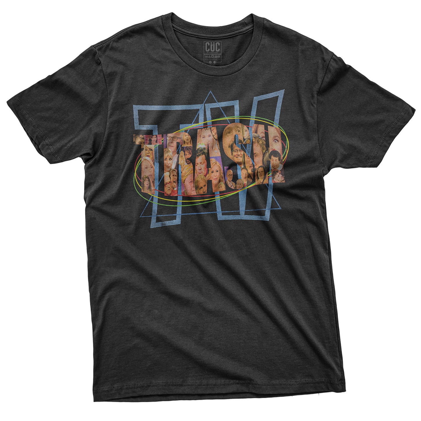 CUC T-Shirt TRASH TV - Trovali Tutti ! - Divertente -  #chooseurcolor