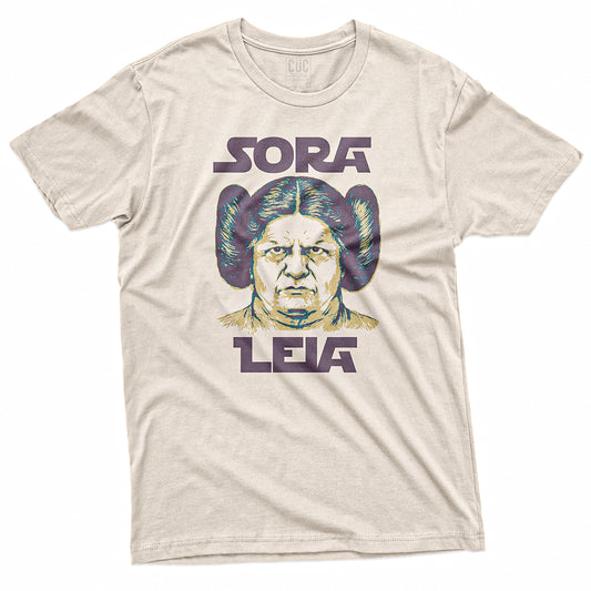 CUC T-Shirt SORA LEIA - Divertente - Mash Up  #chooseurcolor