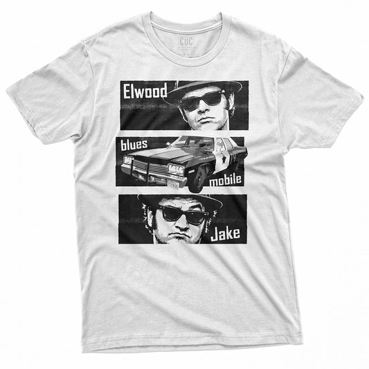 T-SHIRT CUC BLUES BROTHERS DISTRESSED - Cinema -   #chooseurcolor